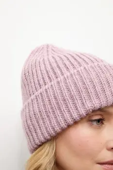 Answear.LAB caciula de lana culoarea violet imagine