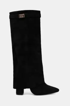 Answear.LAB cizme culoarea negru, cu toc drept imagine