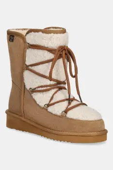 Answear.LAB cizme de zapada din piele intoarsa culoarea maro imagine