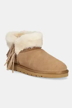 Answear.LAB cizme de zapada din piele intoarsa culoarea maro imagine