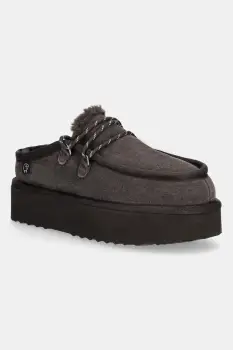 Answear.LAB cizme de zapada din piele intoarsa culoarea maro imagine