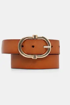 Answear Lab curea de piele culoarea maro imagine