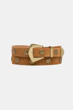 Answear.LAB curea din piele intoarsa culoarea maro imagine