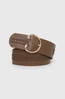 Answear Lab curea femei, culoarea maro imagine