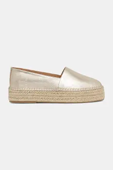 Answear.LAB espadrile cu platforma pentru femei, din piele imagine