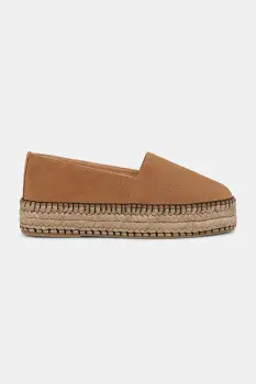 Answear.LAB espadrile cu platforma pentru femei, din piele intoarsa imagine