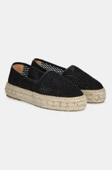 Answear Lab espadrile culoarea negru, cu platforma imagine
