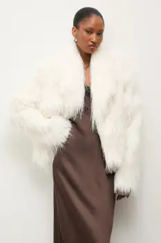 Answear.LAB geaca culoarea alb, de tranzitie imagine