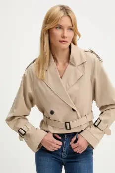 Answear Lab geaca culoarea bej imagine