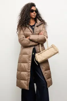Answear.LAB geaca culoarea bej, de iarna imagine
