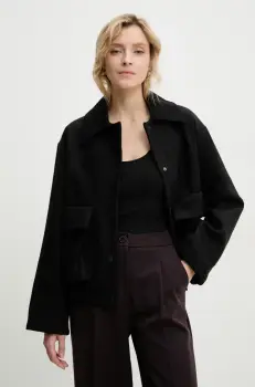 Answear Lab geaca culoarea negru, de tranzitie imagine