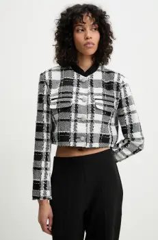 Answear Lab geaca culoarea negru, de tranzitie imagine