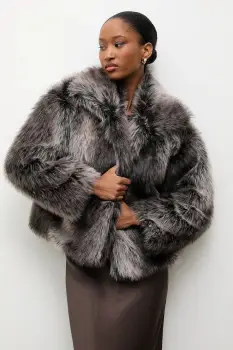 Answear.LAB geaca culoarea negru, de tranzitie imagine