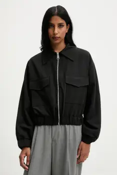 Answear.LAB geaca culoarea negru, de tranzitie imagine