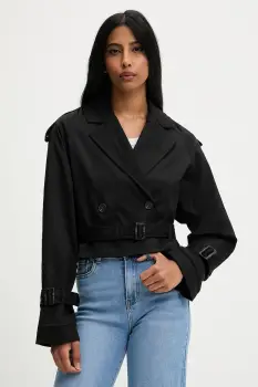 Answear.LAB geaca culoarea negru, de tranzitie imagine