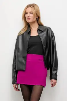 Answear.LAB geaca culoarea negru, de tranzitie imagine