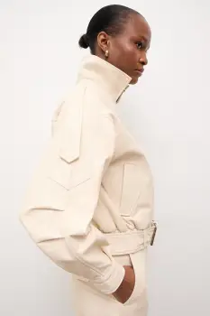 Answear.LAB geaca de biker pentru femei, din piele YARA Unscripted Collection imagine