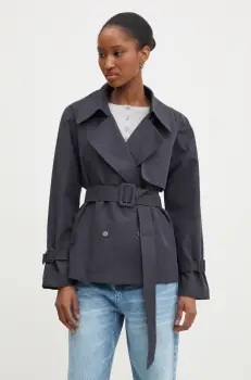 Answear Lab geaca femei, culoarea gri, de tranzitie imagine