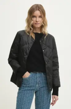 Answear Lab geaca femei, culoarea negru, de tranzitie imagine