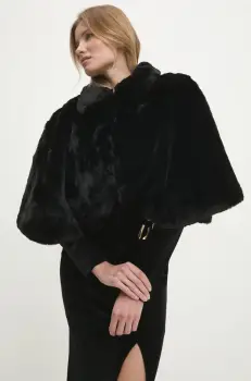 Answear Lab geaca femei, culoarea negru, de tranzitie imagine