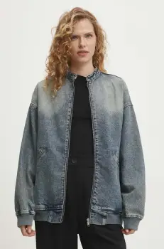 Answear Lab geaca jeans femei, de tranzitie imagine