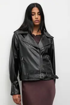 Answear.LAB geaca ramones culoarea negru, de tranzitie imagine