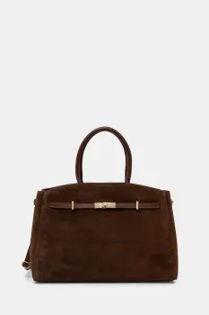 Answear.LAB geanta de mana din piele intoarsa imagine