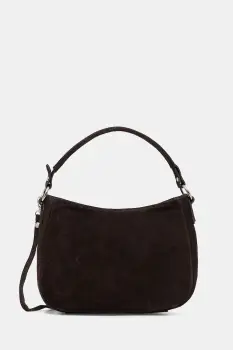 Answear.LAB geanta de mana din piele intoarsa culoarea maro imagine