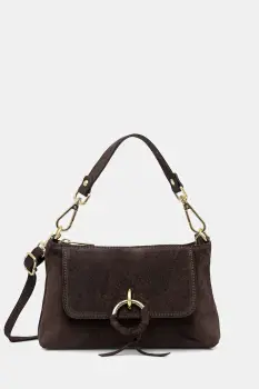 Answear.LAB geanta de mana din piele intoarsa culoarea maro imagine