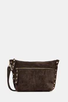 Answear.LAB geanta de mana din piele intoarsa culoarea maro imagine