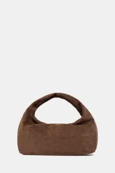 Answear.LAB geanta de mana din piele intoarsa Unscripted Collection imagine