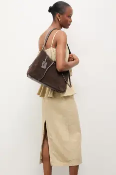 Answear.LAB geanta de piele Unscripted Collection imagine