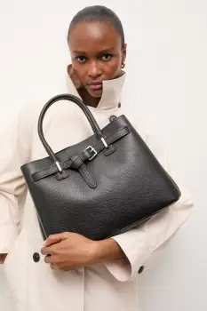 Answear.LAB geanta de piele Unscripted Collection imagine