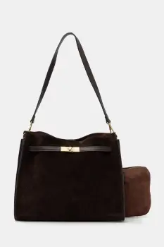 Answear.LAB geanta pentru femei, din piele intoarsa imagine