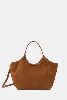 Answear.LAB Geanta shopper pentru femei piele intoarsa imagine