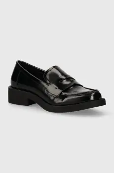 Answear Lab mocasini femei, culoarea negru, cu toc plat imagine