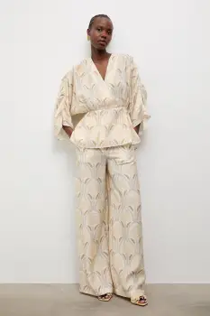 Answear.LAB pantaloni de femei cu modal imagine