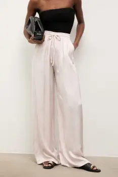 Answear.LAB pantaloni pentru femei, cu vascoza imagine