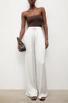 Answear.LAB pantaloni pentru femei, cu vascoza imagine