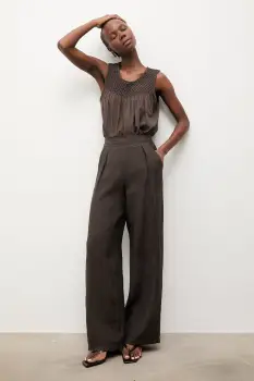 Answear.LAB pantaloni pentru femei, din in imagine