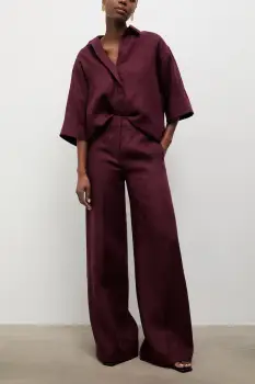 Answear.LAB pantaloni pentru femei, din in imagine