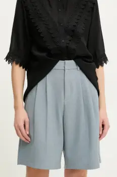 Answear Lab pantaloni scurti femei, neted, high waist imagine