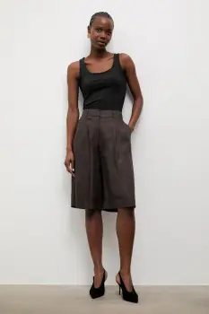 Answear.LAB pantaloni scurti feminini din in imagine