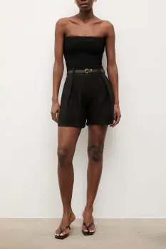 Answear.LAB pantaloni scurti pentru femei, din in imagine