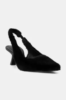 Answear.LAB pantofi cu toc culoarea negru imagine