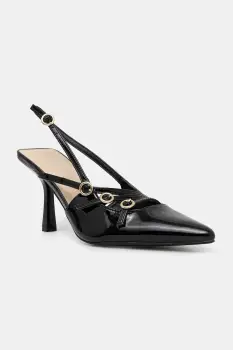 Answear Lab pantofi cu toc culoarea negru imagine