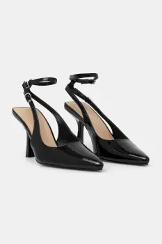 Answear Lab pantofi cu toc culoarea negru imagine