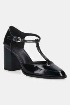 Answear.LAB pantofi de piele culoarea negru, cu toc drept imagine