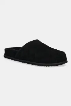Answear.LAB papuci din piele intoarsa culoarea negru imagine