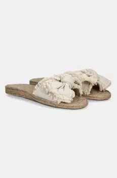 Answear Lab papuci femei, culoarea bej imagine